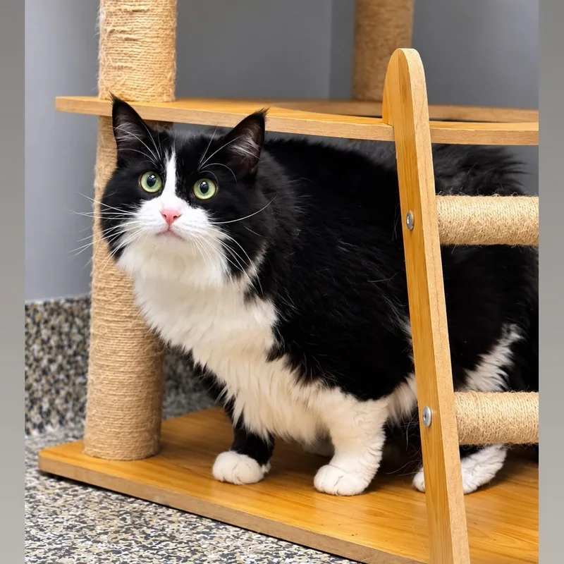 An adult large-sized female Domestic Long Hair cat named Lily for adoption in Syosset, NY