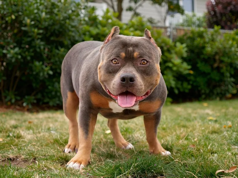 An adult large-sized male Pit Bull Terrier dog named Bruce for adoption in Sebastian, FL