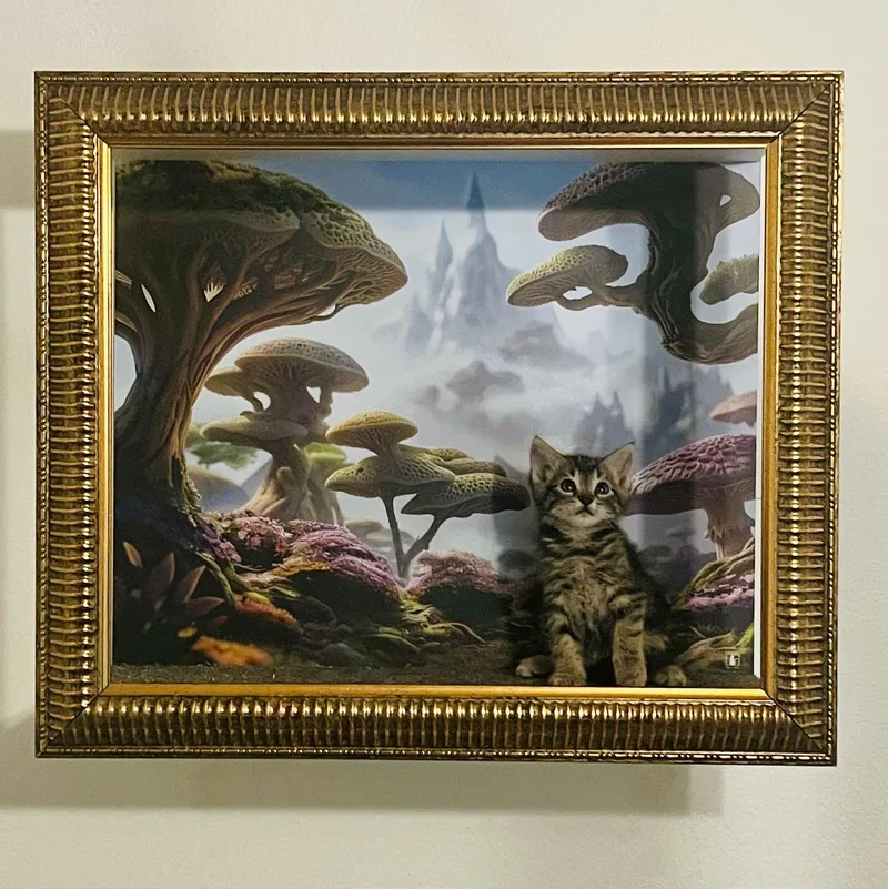 A baby small-sized male Tabby cat named Ember for adoption in Los Angeles, CA