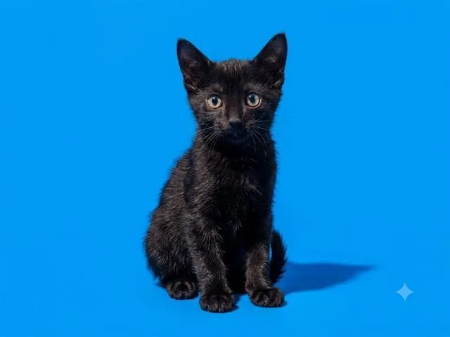 A baby small-sized female Domestic Short Hair cat named Pixie for adoption in Jacksonville, FL