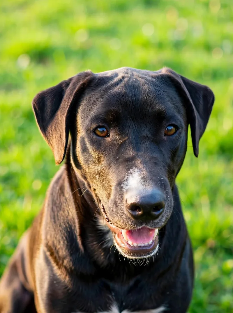 A young medium-sized female Mixed Breed dog named Luna for adoption in Gun Barrel City, TX