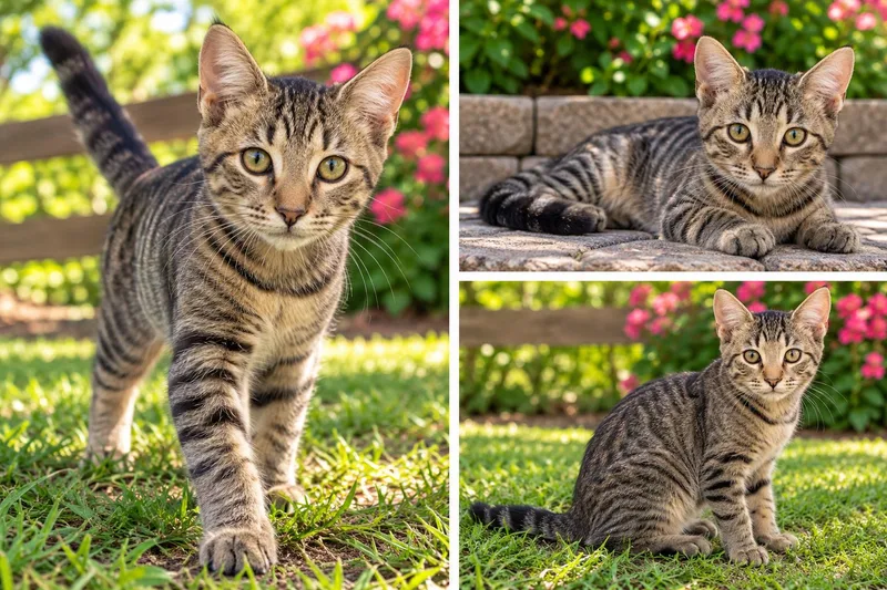 A baby medium-sized male Domestic Short Hair cat named Lynx for adoption in Kiln, MS