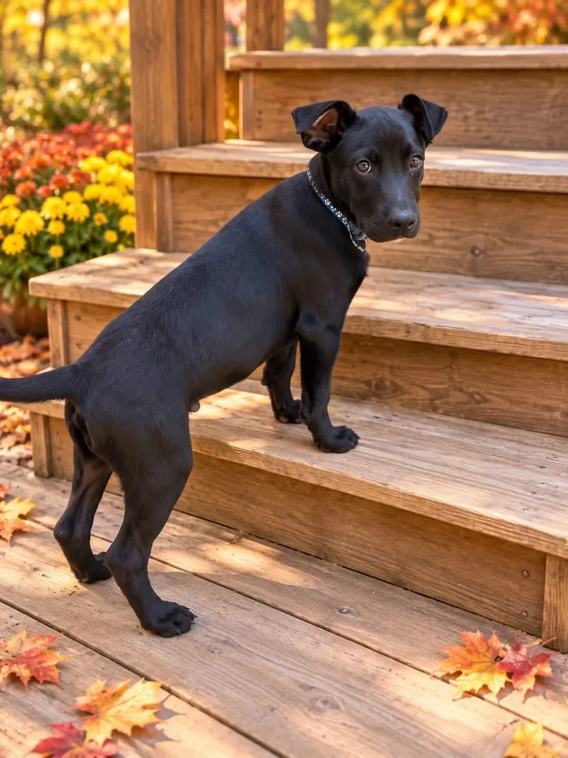 A baby medium-sized male Mixed Breed dog named Rory for adoption in Hico, WV