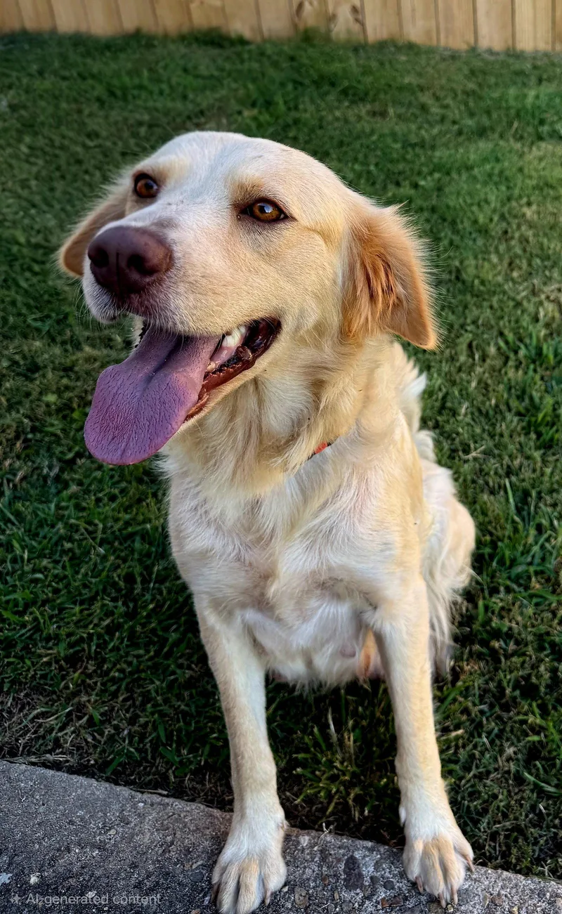 An adult medium-sized female Golden Retriever dog named Mama Honey for adoption in Franklin, TN