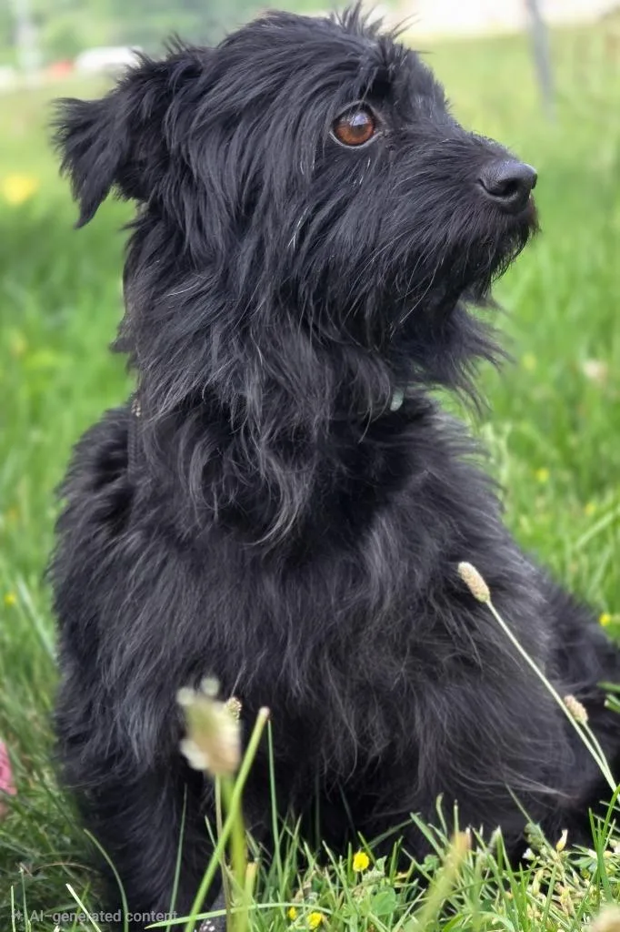 A young medium-sized male Maltese dog named Banjo for adoption in Huntington, IN