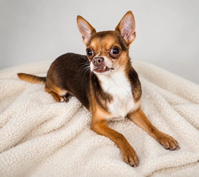 An adult small-sized male Brown / Chocolate Chihuahua dog named Remington for adoption in Boca Raton, FL