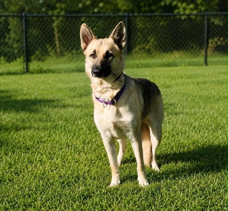 An adult medium-sized female Mixed Breed dog named Vega for adoption in Shelburne, VT