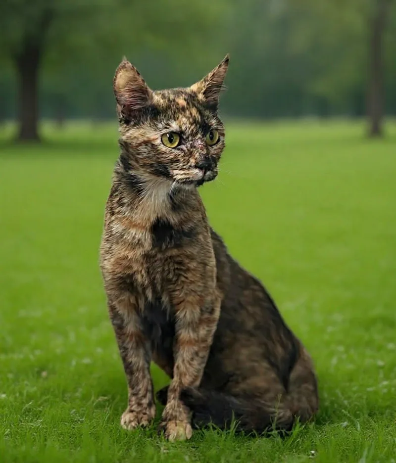 An adult medium-sized female Domestic Short Hair cat named Harmonie for adoption in Talladega, AL