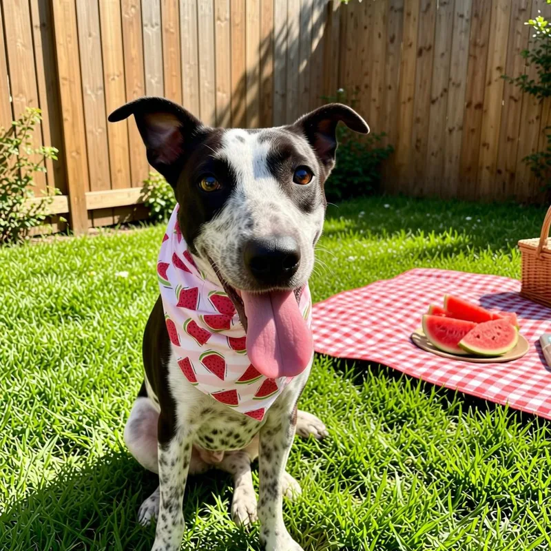 A young medium-sized female Brown / Chocolate Cattle Dog dog named Paper Lantern for adoption in Austin, TX
