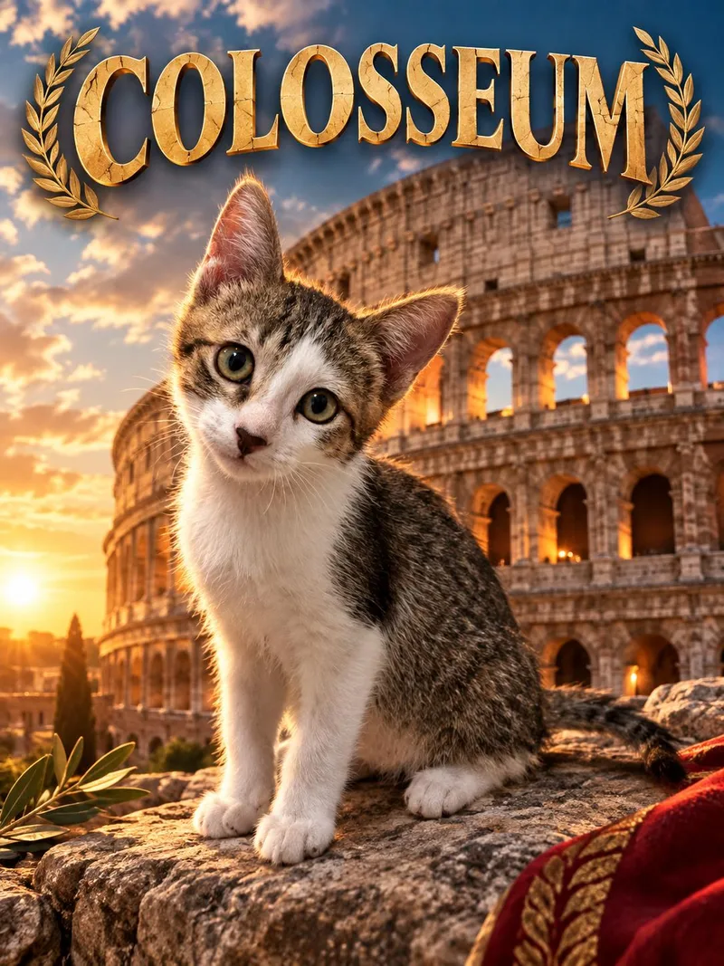 A baby small-sized male Domestic Short Hair cat named Colosseum for adoption in Mission Viejo, CA
