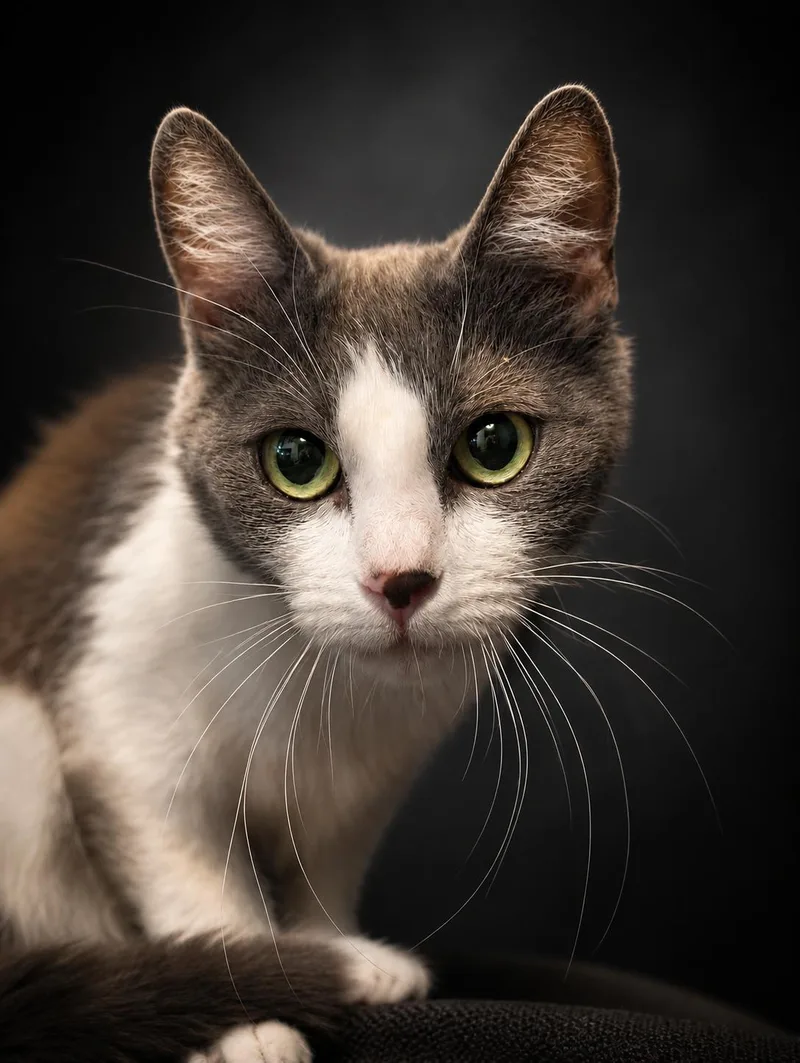 An adult medium-sized female Domestic Short Hair cat named Mimic aka Brook for adoption in Phoenix, AZ