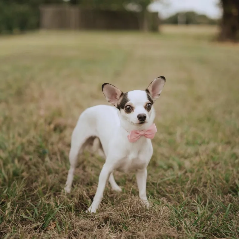 A young small-sized female Apricot / Beige Chihuahua dog named Panda for adoption in Humble, TX