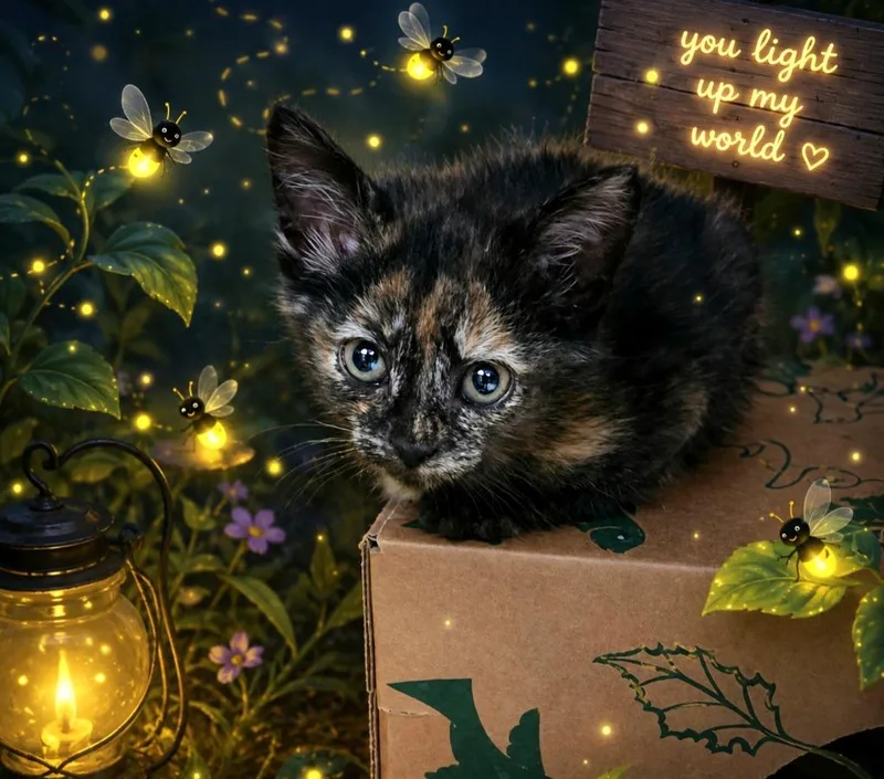 A baby small-sized female Domestic Short Hair cat named Sadie for adoption in Washington Court House, OH