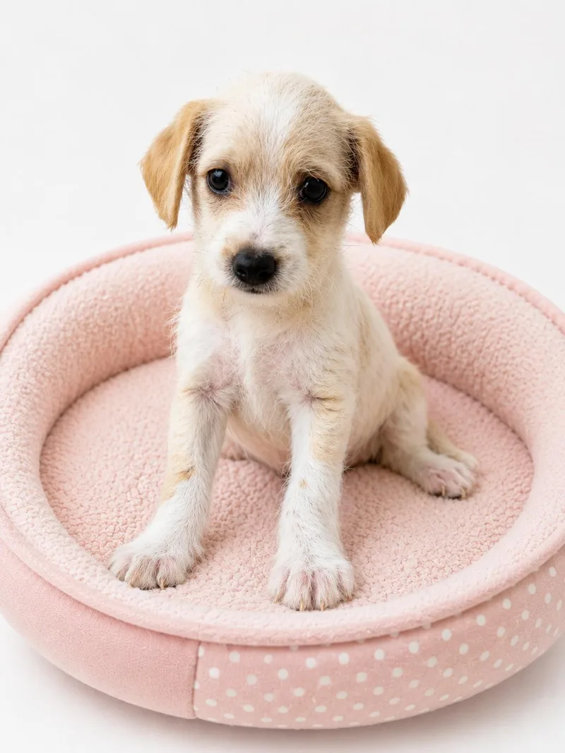 A baby small-sized female Miniature Poodle dog named Thalassa for adoption in Corona, CA
