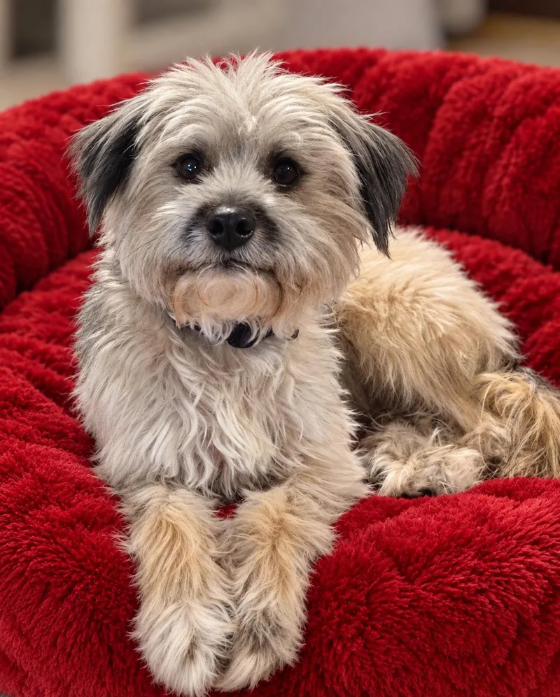 A young small-sized male Border Terrier dog named Carter for adoption in Southport, CT