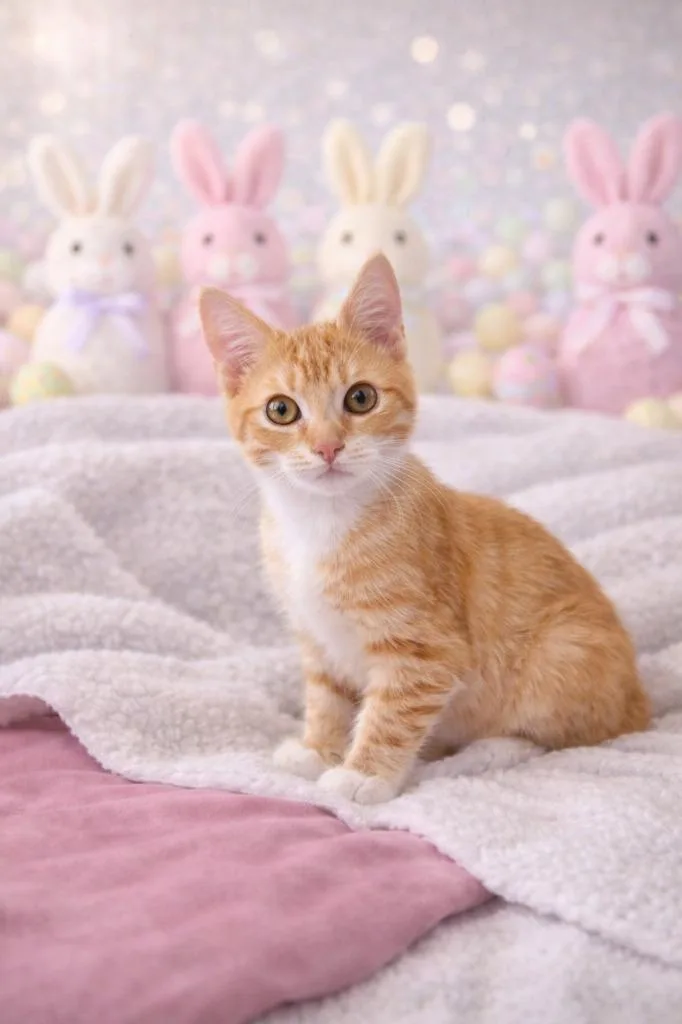 A baby small-sized male Domestic Short Hair cat named Chulo for adoption in New Braunfels, TX