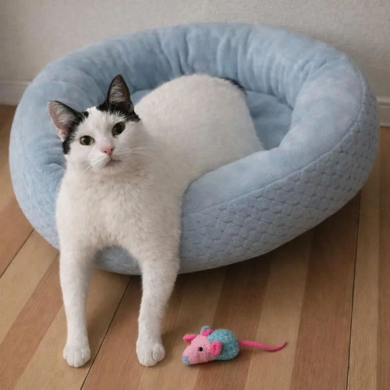 An adult large-sized female Black & White / Tuxedo Tuxedo cat named Lulu for adoption in Hillsboro, TX