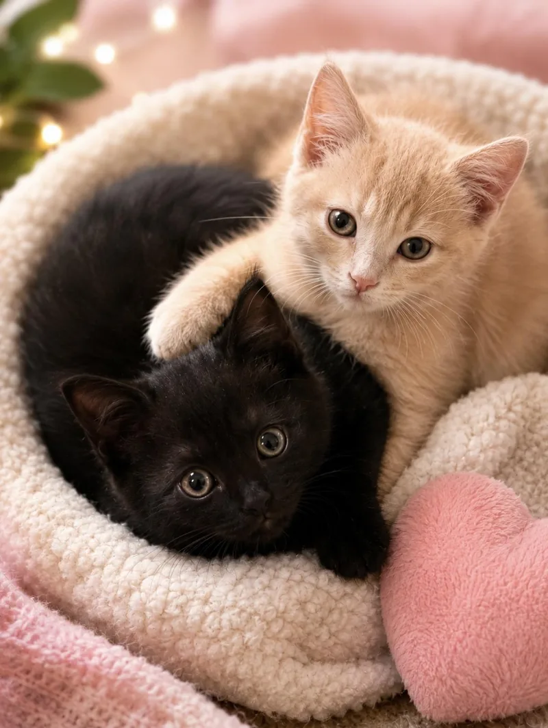 A baby small-sized male Black Domestic Medium Hair cat named Pepper for adoption in Avondale, PA