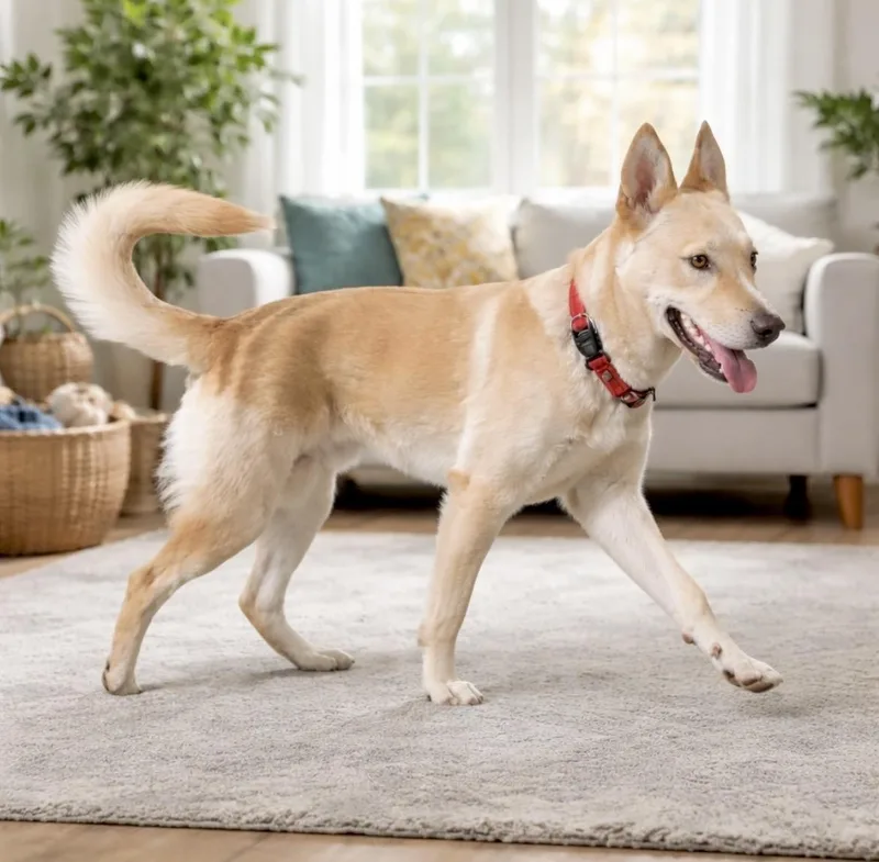 A young large-sized male Yellow / Tan / Blond / Fawn Yellow Labrador Retriever dog named Tucker for adoption in Huntingtown, MD