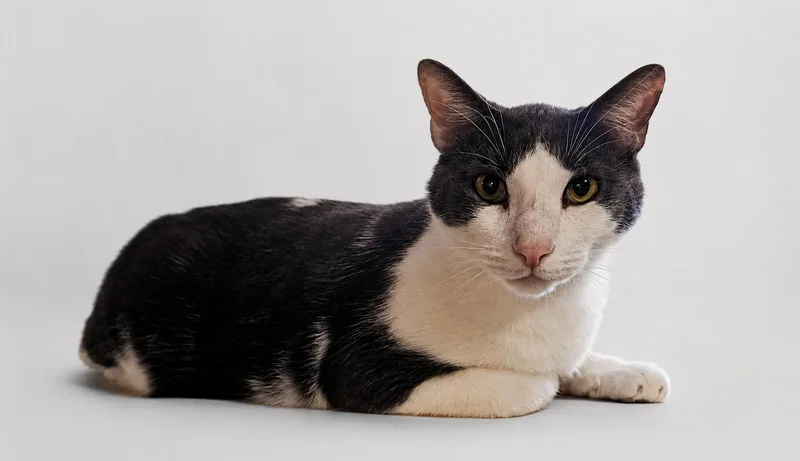 A baby medium-sized male Domestic Short Hair cat named Whiskey for adoption in Biloxi, MS