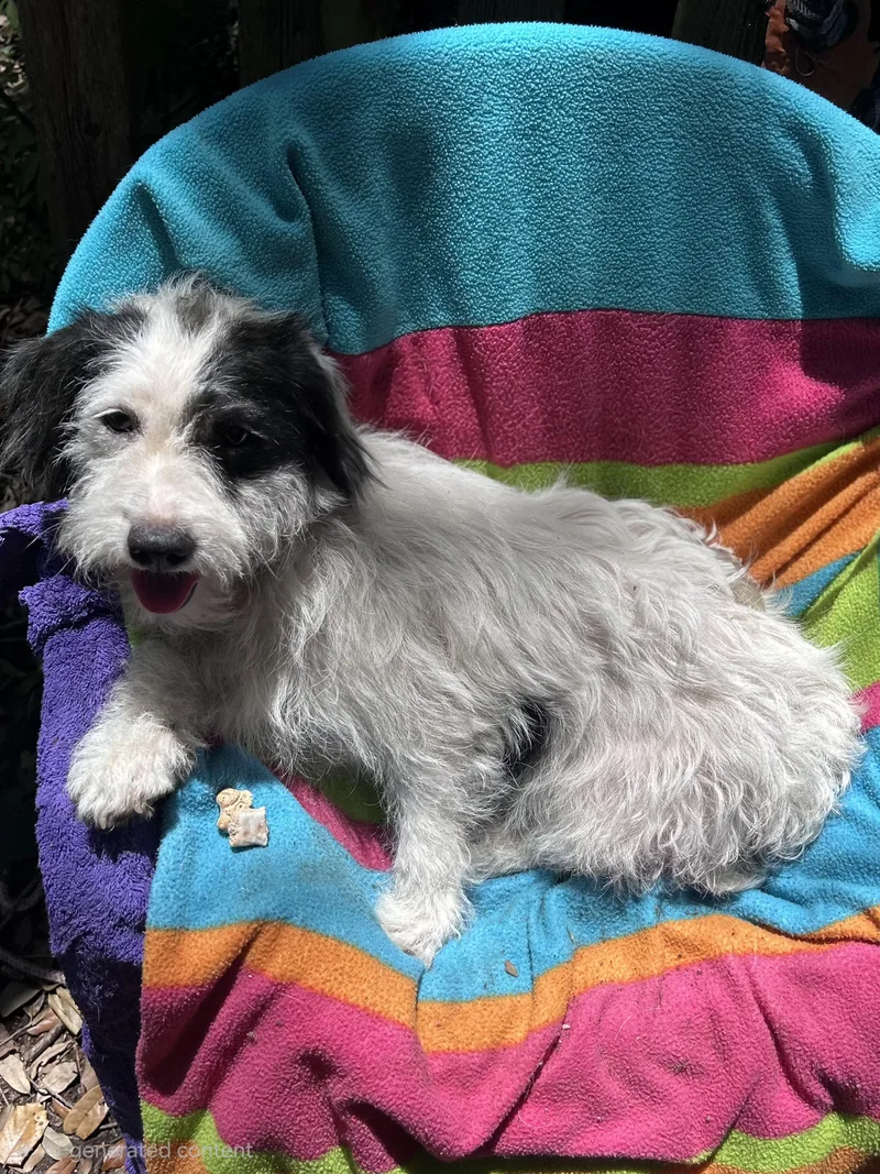 An adult small-sized female White / Cream Lhasa Apso dog named Banita BLT for adoption in Missouri City, TX