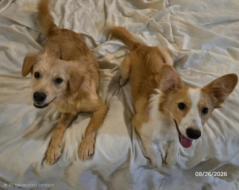 A baby medium-sized female Border Collie dog named Mackenzie for adoption in Crocker, MO