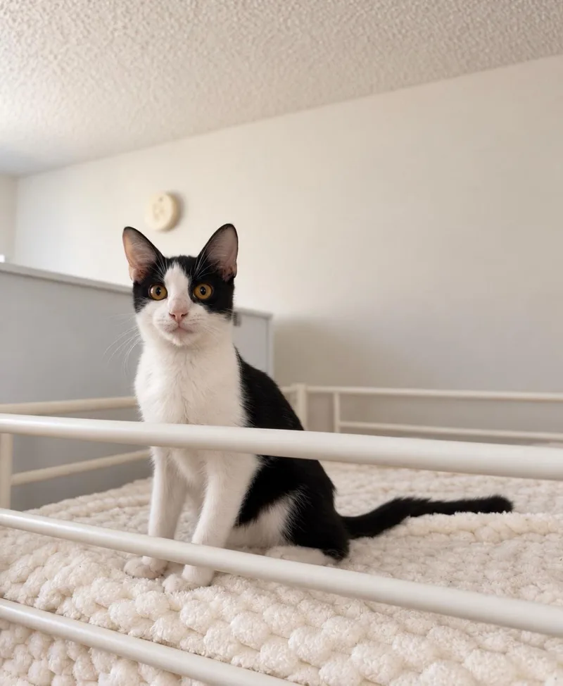A young medium-sized male Domestic Short Hair cat named Jack for adoption in Jacksonville, FL