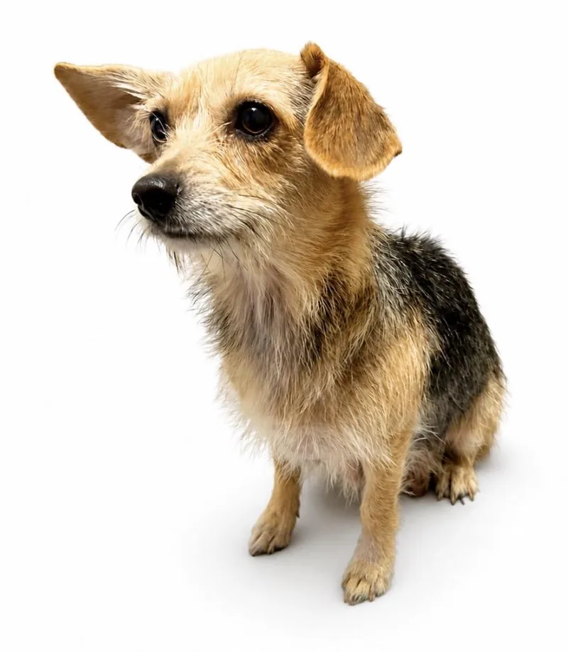 A baby small-sized female Mixed Breed dog named Lillian for adoption in SYLVANIA, GA