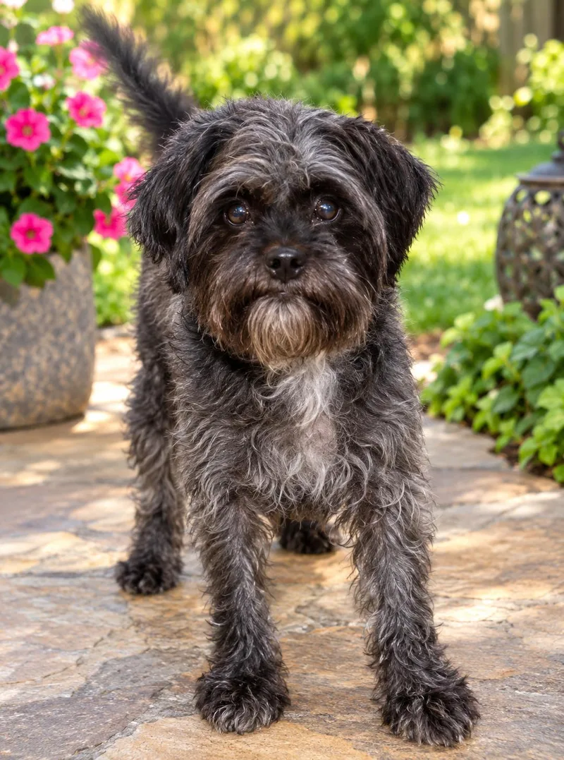 An adult small-sized male Affenpinscher dog named Oscar for adoption in Orange, CA