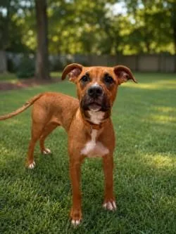 A baby medium-sized male Mixed Breed dog named Jax for adoption in Savannah, GA
