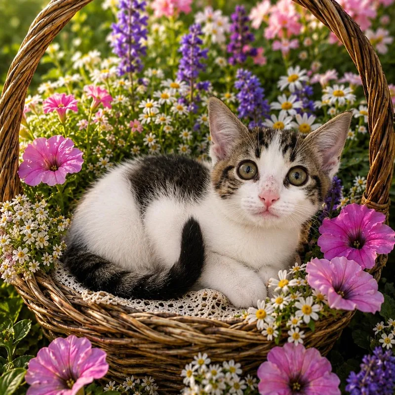 A baby small-sized female Calico Domestic Short Hair cat named Haberno for adoption in Tanner, AL