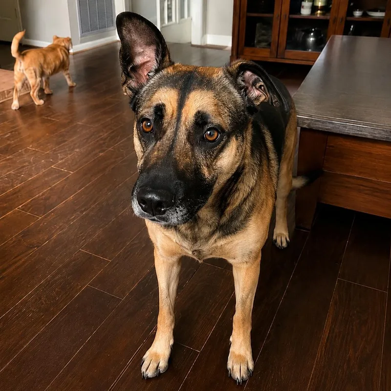 An adult large-sized male German Shepherd Dog dog named Jax Gs for adoption in Allen, TX