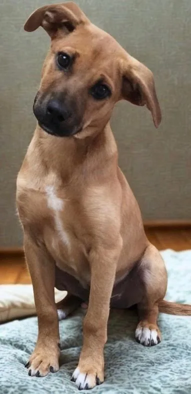 A baby large-sized male Labrador Retriever dog named Winks for adoption in Cottonwood, AZ