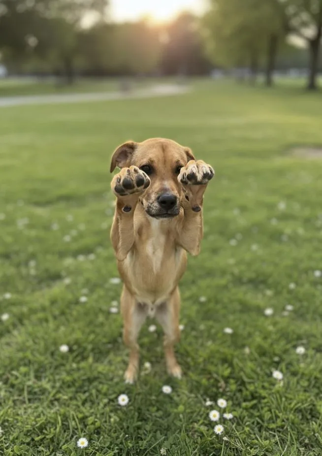 A young medium-sized female Black Mouth Cur dog named Thea for adoption in Centerville, GA