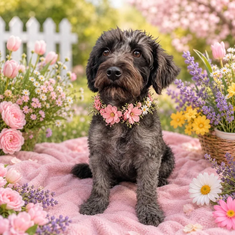 A young small-sized female Black Havanese dog named Nisha for adoption in Corona Del Mar, CA