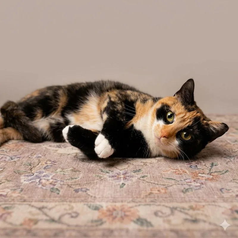 An adult medium-sized female Calico cat named Pixie Dust for adoption in Montclair, NJ