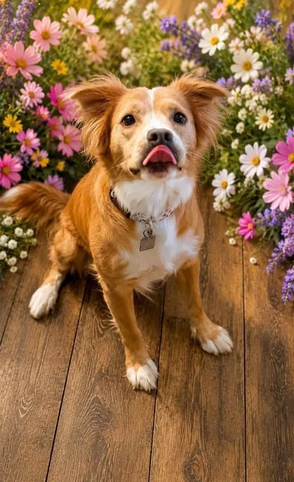 A young medium-sized female Golden Mixed Breed dog named Izzie for adoption in Hamilton, OH