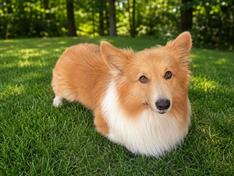 A young medium-sized male Tricolor (Brown, Black, & White) Corgi dog named Churro for adoption in Colorado Springs, CO