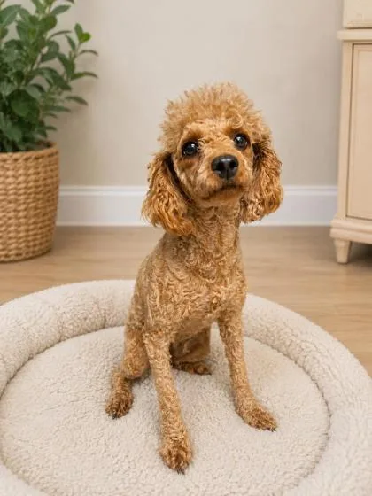 An adult small-sized female Poodle dog named Dixie for adoption in Kinzers , PA