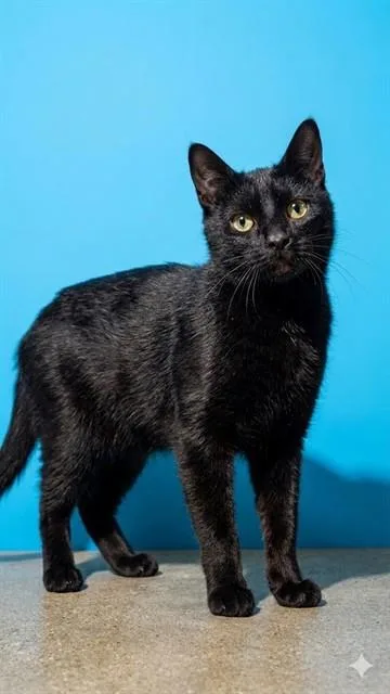 A young medium-sized male Domestic Short Hair cat named Crab Boyle for adoption in Jacksonville, FL