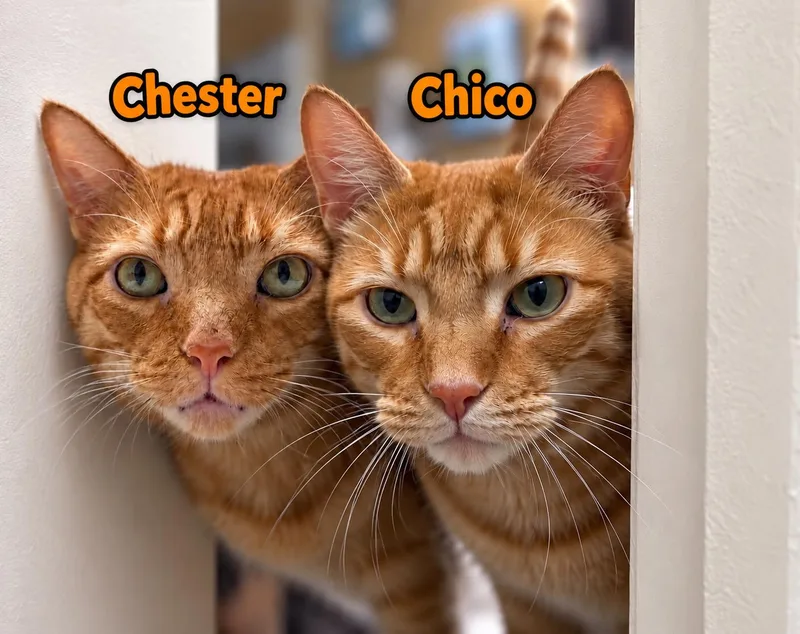 A senior large-sized male Domestic Short Hair cat named Chico: The Big Softie for adoption in Oviedo, FL