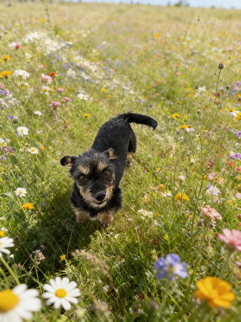 A young small-sized female Tricolor (Brown, Black, & White) Yorkshire Terrier dog named Coco Cutie for adoption in Queen Creek, AZ