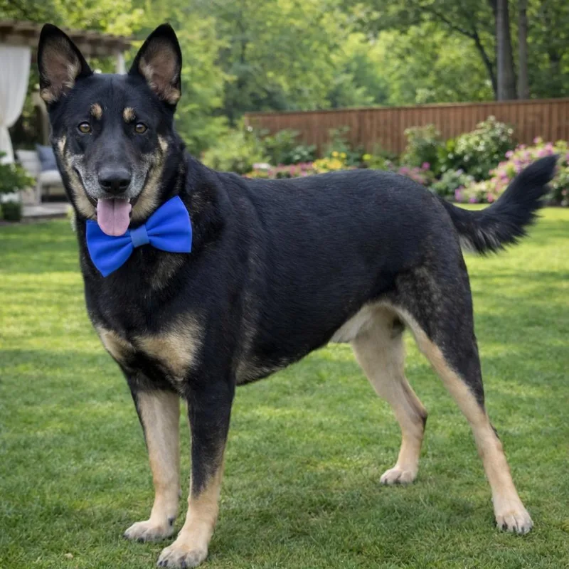 An adult large-sized male Black German Shepherd Dog dog named Oso for adoption in Allen, TX