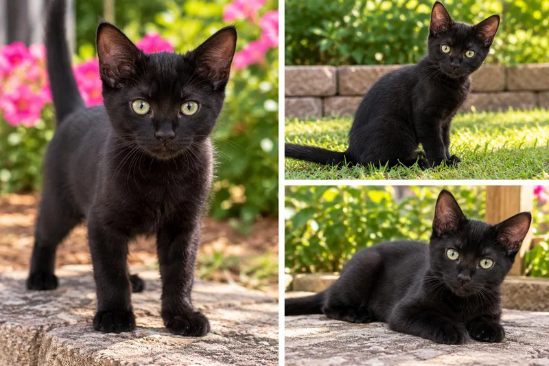 A baby medium-sized female Domestic Short Hair cat named Zena for adoption in Kiln, MS