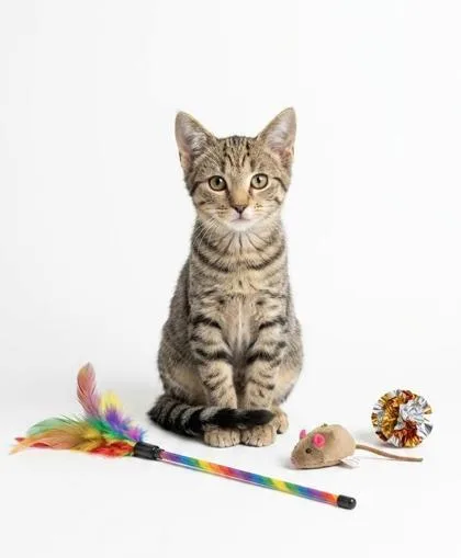 A baby small-sized female Domestic Short Hair cat named Rosie for adoption in Cumming, GA