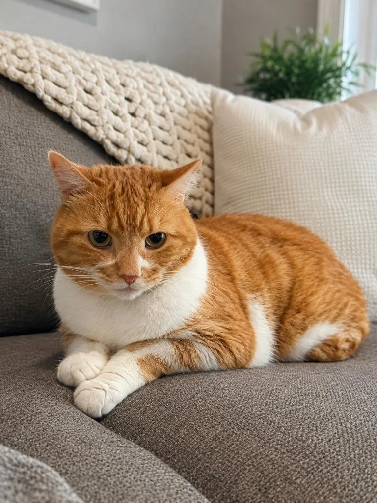 A senior medium-sized male Domestic Short Hair cat named Dewey for adoption in Lancaster, PA