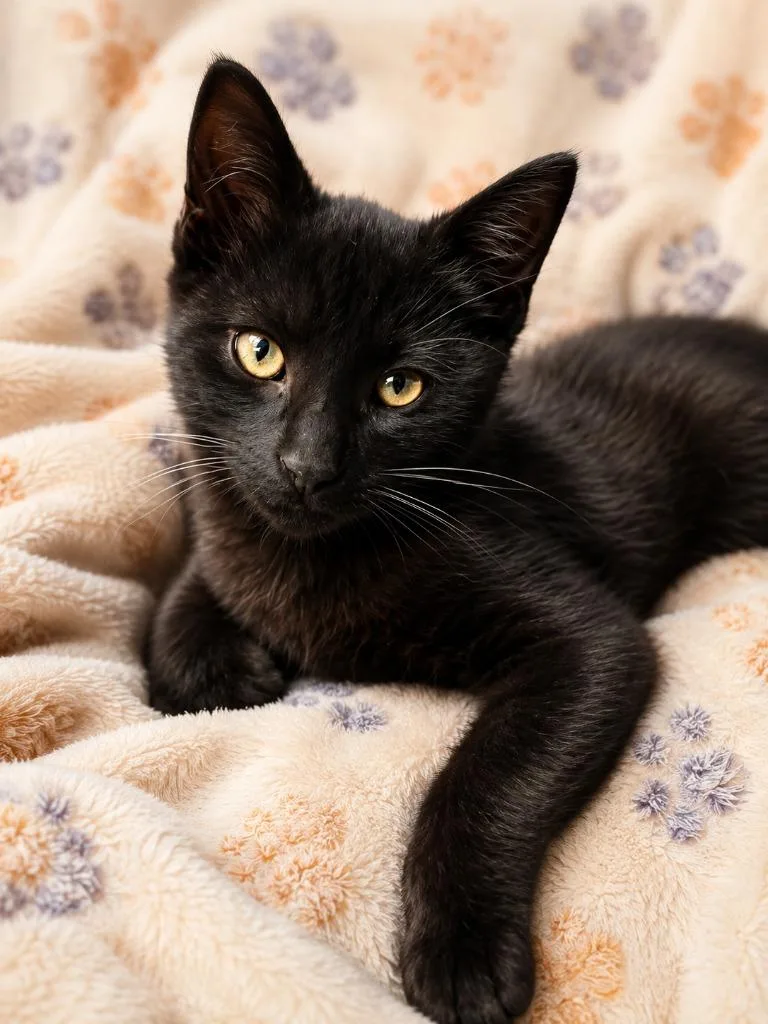 A baby medium-sized male Domestic Short Hair cat named Gee for adoption in Warren, MI