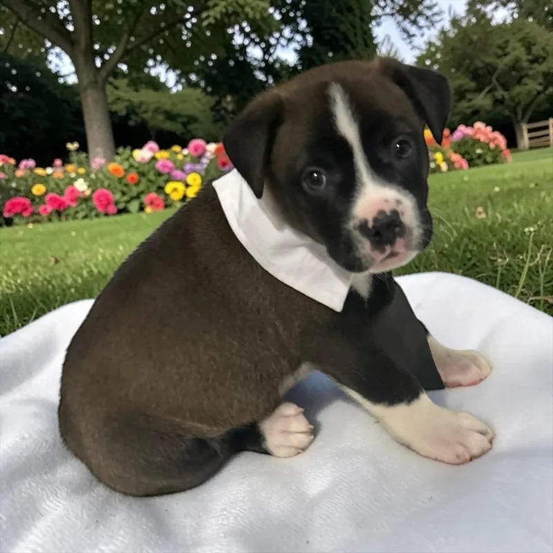 A baby medium-sized male White / Cream Mixed Breed dog named Thor for adoption in Fort Worth, TX