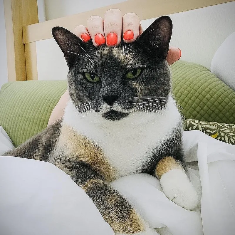 An adult medium-sized female Dilute Calico Domestic Short Hair cat named Yoshi for adoption in Fort Worth, TX