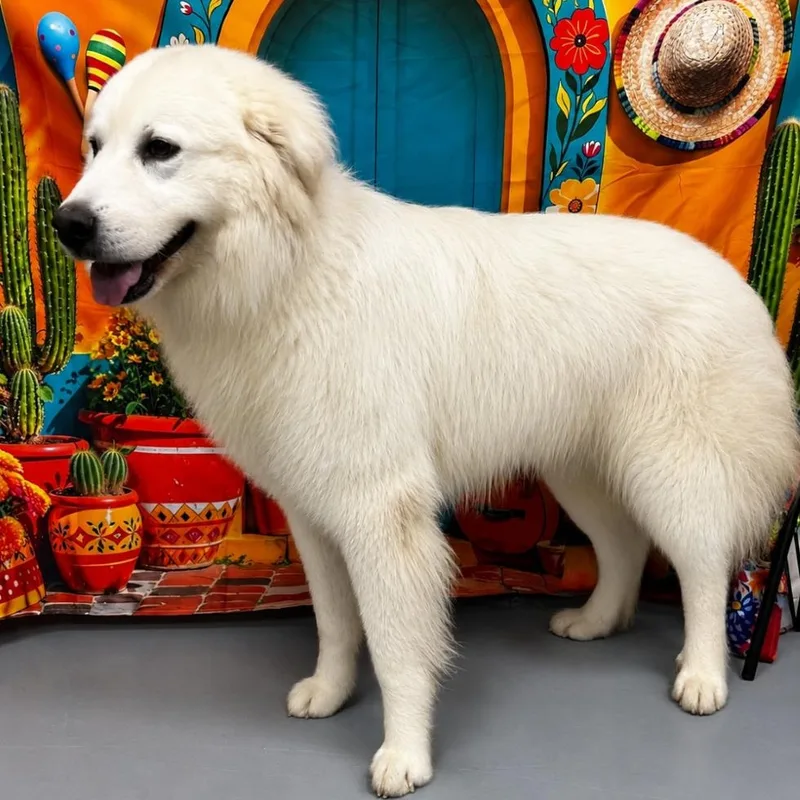 A young large-sized male Great Pyrenees dog named Graham Dale for adoption in Atlanta, GA
